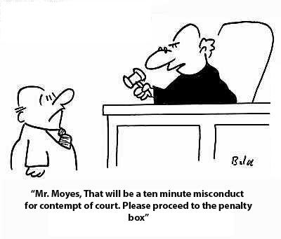 explain contempt of court